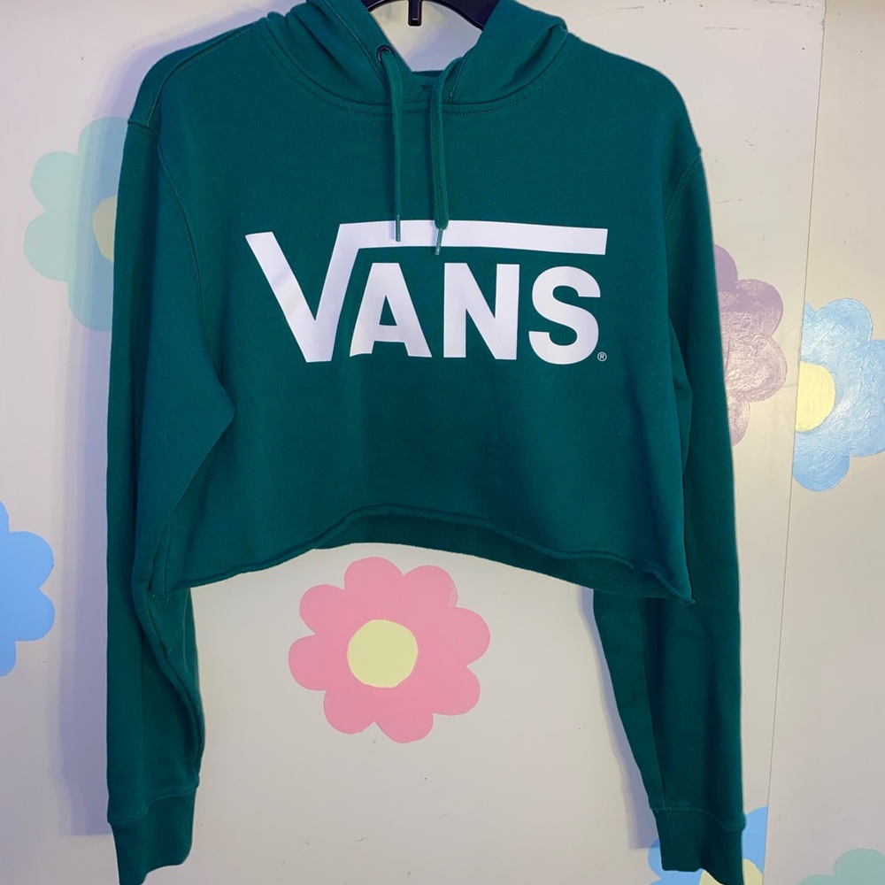 Vans cropped hoodie